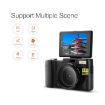 R2 2.7K Vlog Camera with 4X Zoom & 3.0" Flip Screen (Black) - 6