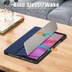 Lenovo Tab One 8.7/K9 2025 Leather 3-Fold Case, Dark Blue - 6
