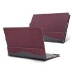Lenovo ThinkPad E15 Gen 4 Leather Shockproof Case - Wine Red - 1