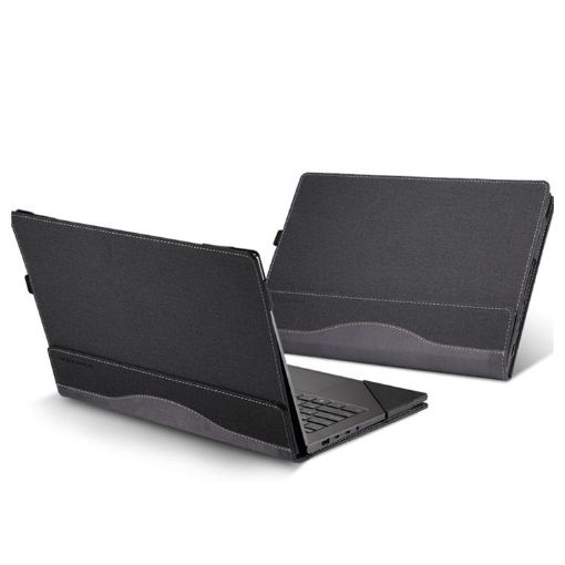 Lenovo Yoga 7 14" Leather Shockproof Protective Case (Black) - 1