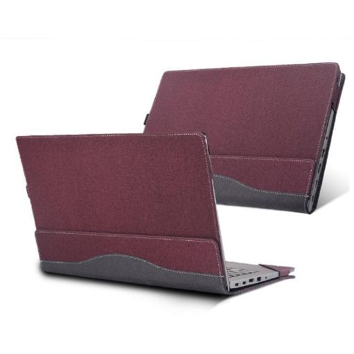 Lenovo ThinkPad E16 Gen 2/Gen 1 Leather Protective Case (Wine Red) - 1