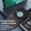 For Honor X9c Smart Sliding Camera Cover TPU+PC Case (Black) - 4