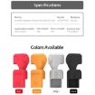DJI Osmo Pocket 3 Sunnylife Silicone Protective Case, Orange - 4