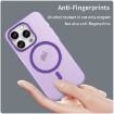 iPhone 16 Pro Max MagSafe Frosted Dark Purple Phone Case - 4