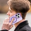iPhone 16 Pro Max MagSafe Frosted Dark Purple Phone Case - 6