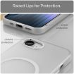 iPhone 16e MagSafe Frosted TPU + PC Full Coverage Case (White) - 5