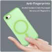 iPhone SE 2022/2020/8 Green MagSafe Frosted TPU+PC Case - 4