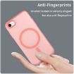 MagSafe Frosted TPU+PC Case for iPhone SE/8 (Red) Full Coverage - 4