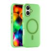 iPhone 17 MagSafe Frosted Green TPU+PC Full Coverage Case - 1
