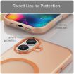 iPhone 17 MagSafe TPU + PC Frosted Translucent Case (Orange) - 5