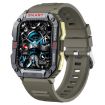 YK01 1.83" Smart Sports Watch, Heart Rate/BP/Oxygen, Green - 1