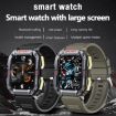 YK01 1.83" Smart Sports Watch, Heart Rate/BP/Oxygen, Green - 4