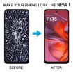 OEM LCD Screen Digitizer Full Assembly with Frame for Moto G05 - 6