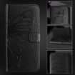 OPPO A5/A3 Pro 5G Embossed Butterfly Leather Case (Black) - 6