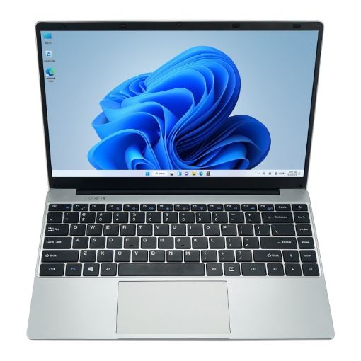 14" Laptop, 8GB+256GB, Windows 10, Intel Celeron J4105, Silver - 1