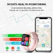GTS5 2" Fitness Health Smart Watch, BT Call/Heart/BP/Glucose, Rose Gold - 5