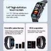TK79 1.47" IP68 Smart Watch: ECG, Glucose, Oxygen, Uric Acid Monitor - 6