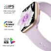 HD12 1.75" IP68 Waterproof Smart Watch, Blood Oxygen Monitor, Pink - 5