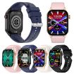 T98 2.04" IP68 Waterproof Bluetooth Call Smartwatch, Blood Oxygen, Blue - 2