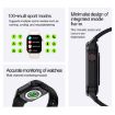 T98 2.04" IP68 Waterproof Bluetooth Call Smartwatch, Blood Oxygen, Blue - 5