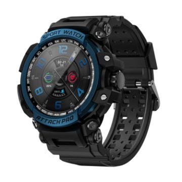 LOKMAT ATTACK Pro 1.32" BT5.1 Smartwatch, Health Monitor, Blue - 1