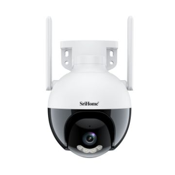 SriHome SH045 2MP IP66 Waterproof AI Night Vision WiFi Camera - 1