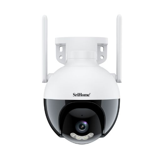 SriHome SH045 2MP AI Night Vision WiFi HD Camera, IP66 Waterproof - 1