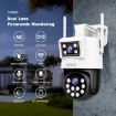 SriHome SH048 2MP Night Vision Dual Lens IP Camera (US Plug) - 2