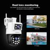 SriHome SH048 Dual Lens 2MP Smart Night Vision IP Camera (UK Plug) - 3