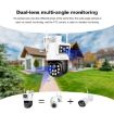 SriHome SH048 Dual Lens 2MP Smart Night Vision IP Camera (UK Plug) - 5