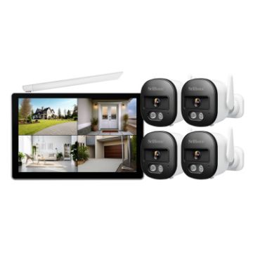 SriHome NVS010-IPC056 Ultra HD 4 Channel WiFi NVR Set (US Plug) - 1