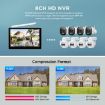 SriHome NVS010-IPC056 Ultra HD 4 Channel WiFi NVR Set (US Plug) - 5