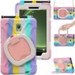 Samsung Galaxy Tab Active5 X300 Silicone Case with Strap, Pink - 1