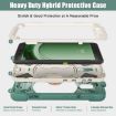 Samsung Galaxy Tab Active5 X300 Case with Strap, Emerald Green - 3