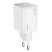 hoco N42 Elogiado PD45W Dual-port Type-C Charger, EU Plug, White - 3
