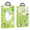 hoco N42 Elogiado PD45W Dual-Port Charger with Type-C to 8 Pin Cable - 6