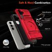 Samsung A15 5G Shockproof Case with Ring Holder (Red) - 5