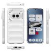Magic Shield TPU + Flannel Case for Nothing Phone 2a (White) - 3