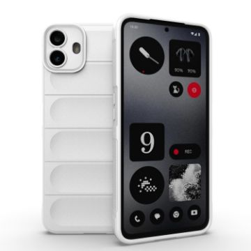 Nothing CMF Phone 1 Magic Shield TPU + Flannel Case (White) - 1