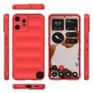 Nothing CMF Phone 2 Pro 5G Case - Magic Shield TPU + Flannel (Red) - 3
