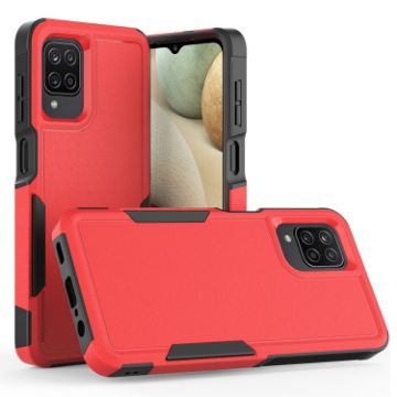 Samsung Galaxy A12 2 in 1 PC + TPU Phone Case, Red - 1