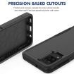 Samsung Galaxy A12 2-in-1 PC + TPU Phone Case (Black) - 2