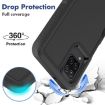 Samsung Galaxy A12 2-in-1 PC + TPU Phone Case (Black) - 3