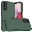 2 in 1 PC + TPU Phone Case for Samsung Galaxy A14 4G/5G (Dark Green) - 1