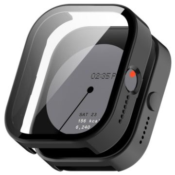 CMF Watch Pro D395 Black PC Case with Tempered Film Protection - 1