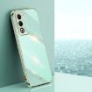 OPPO A5 4G/5G XINLI 6D Electroplate TPU Case (Mint Green) - 1