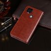 ZTE Blade V 2020 Yellow Leather Flip Case with Card Slots - 3