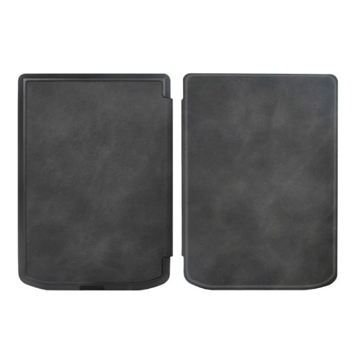 Pocketbook Verse/Pro Retro Leather Tablet Case (Black) - 1