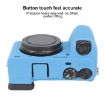 Sony ILCE-6700/A6700 Blue Litchi Silicone Protective Case - 5