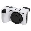 Sony ILCE-6700/A6700 Litchi Texture Silicone Case (White) - 1